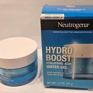 NEW Neutrogena Hydro Boost MOISTURIZER Water Gel Fragrance Free Hyaluronic Acid